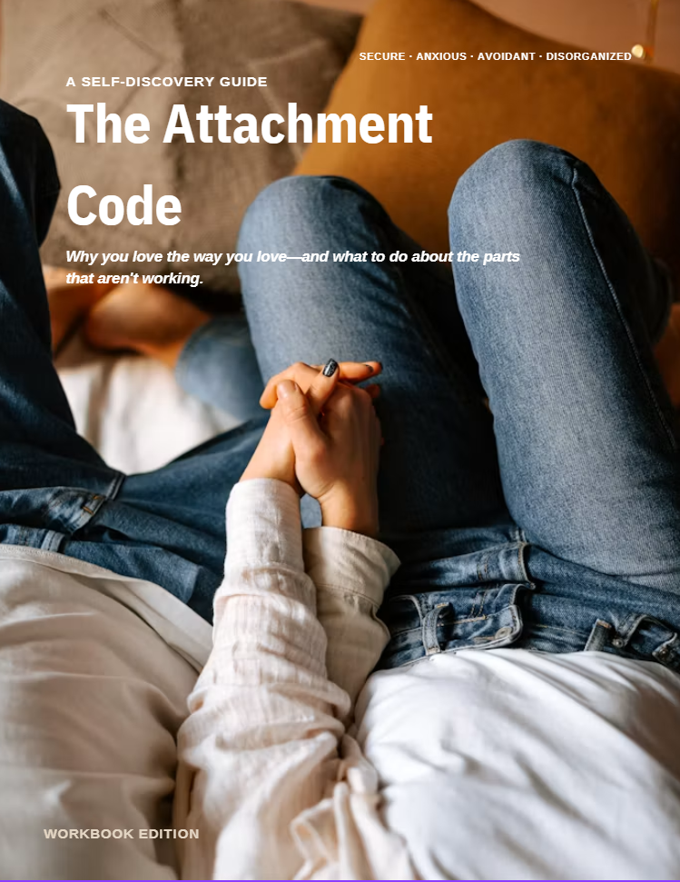 The Attachment Code — digital PDF guide cover