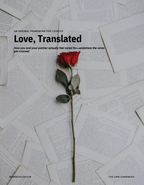 Love, Translated — digital PDF guide cover