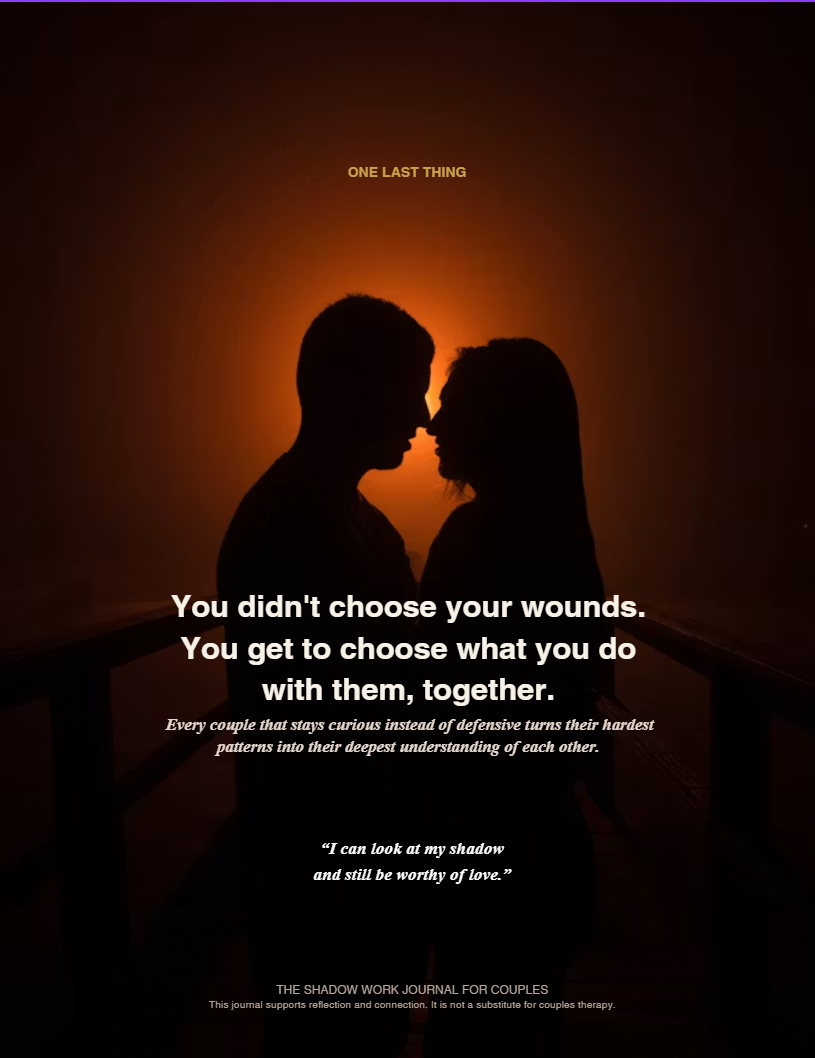 The Shadow Work Journal for Couples
