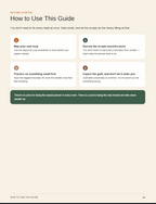 The Nice Trap — sample page showing the boundary phrase bank