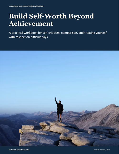 Build Self-Worth Beyond Achievement - cover