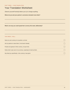 Love, Translated, page 13 of 15: Your Translation Worksheet.