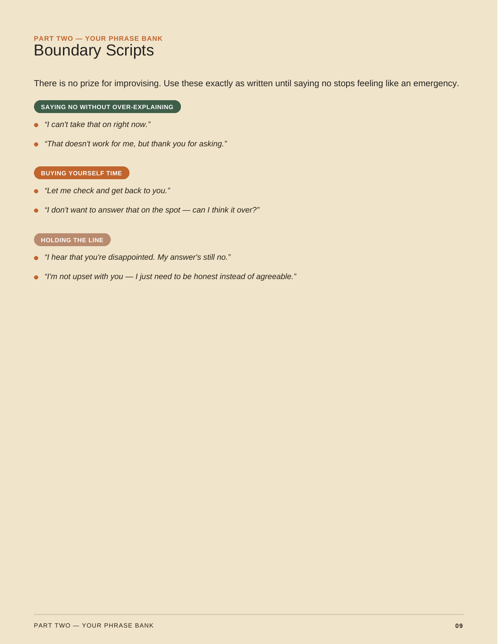 The Nice Trap, page 9 of 17: Boundary Scripts.